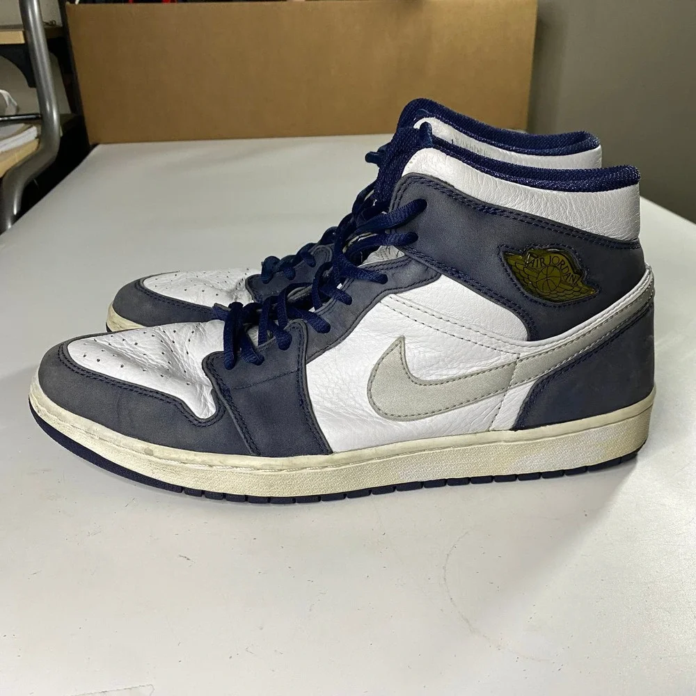 Vintage Nike Air Jordan 1 Retro Japan 2001 Shoes Sneakers Men's 13